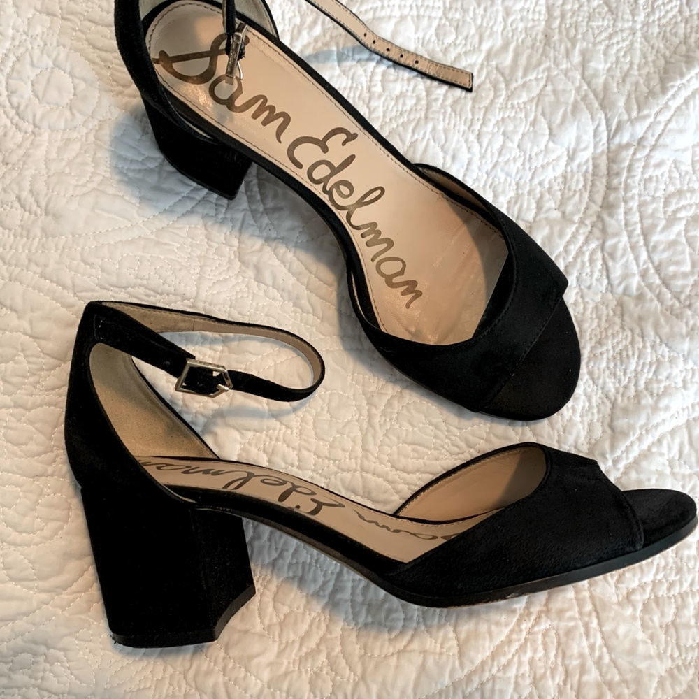 Sam Edelman chunky heel sandals